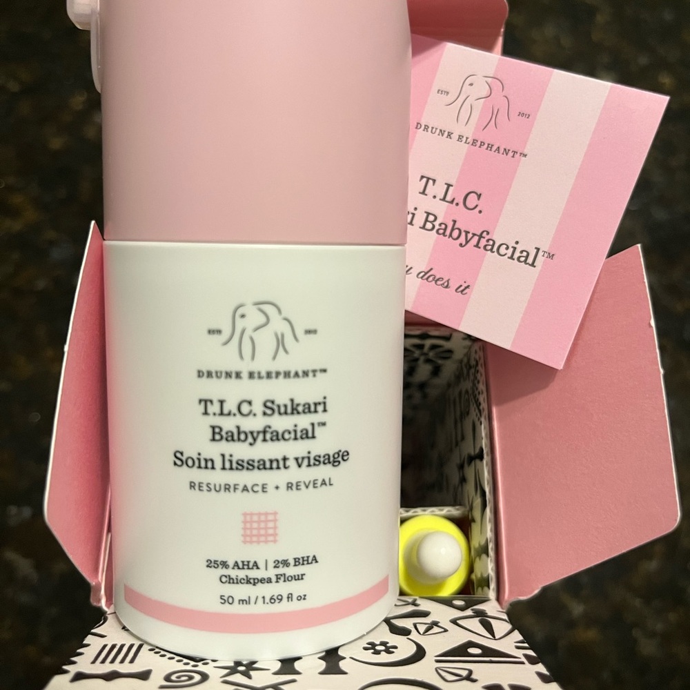Drunk elephant TLC Sukari Babyfacial mask